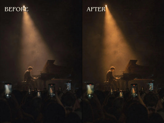 30+ CONCERT Lightroom Presets (Mobile & Desktop)