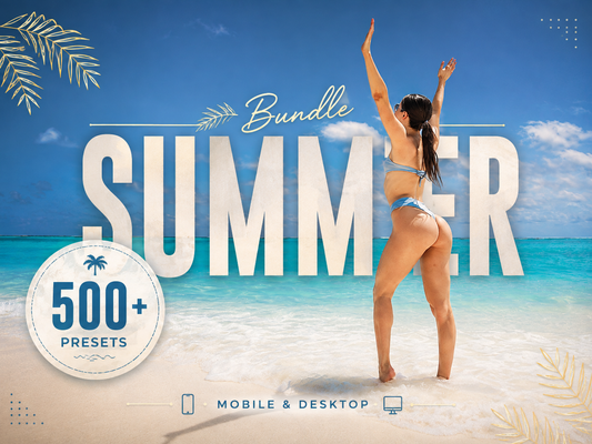 500+ SUMMER Lightroom Presets (Mobile & Desktop)