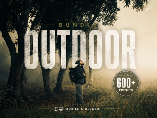 600+ OUTDOOR Lightroom Presets (Mobile & Desktop)