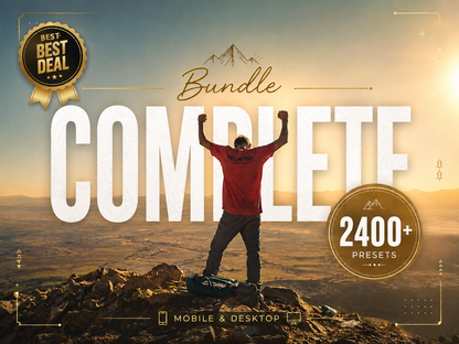 2400+ COMPLETE Bundle Lightroom Presets (Mobile & Desktop)