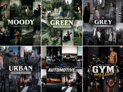 2400+ COMPLETE Bundle Lightroom Presets (Mobile & Desktop)