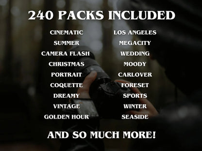 2400+ COMPLETE Bundle Lightroom Presets (Mobile & Desktop)