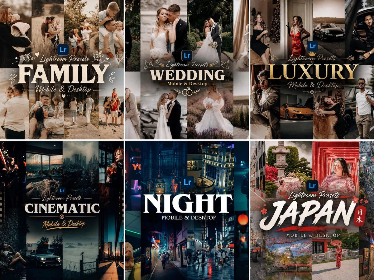 2400+ COMPLETE Bundle Lightroom Presets (Mobile & Desktop)