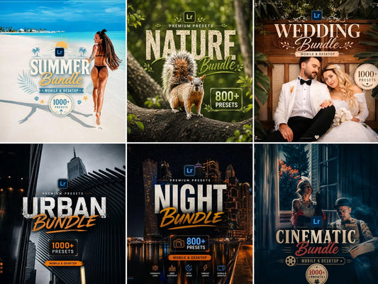 2400+ COMPLETE Bundle Lightroom Presets (Mobile & Desktop)