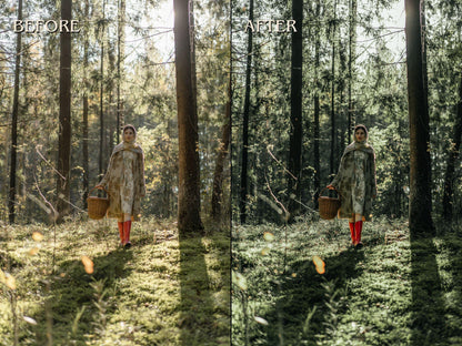 30+ GREEN Lightroom Presets (Mobile & Desktop)