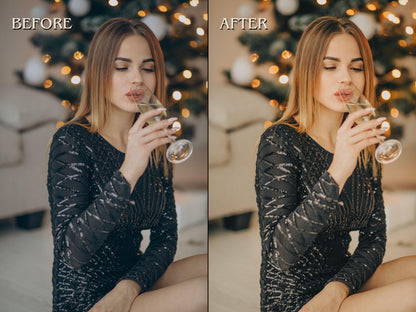 40+ CHRISTMAS Lightroom Presets (Mobile & Desktop)