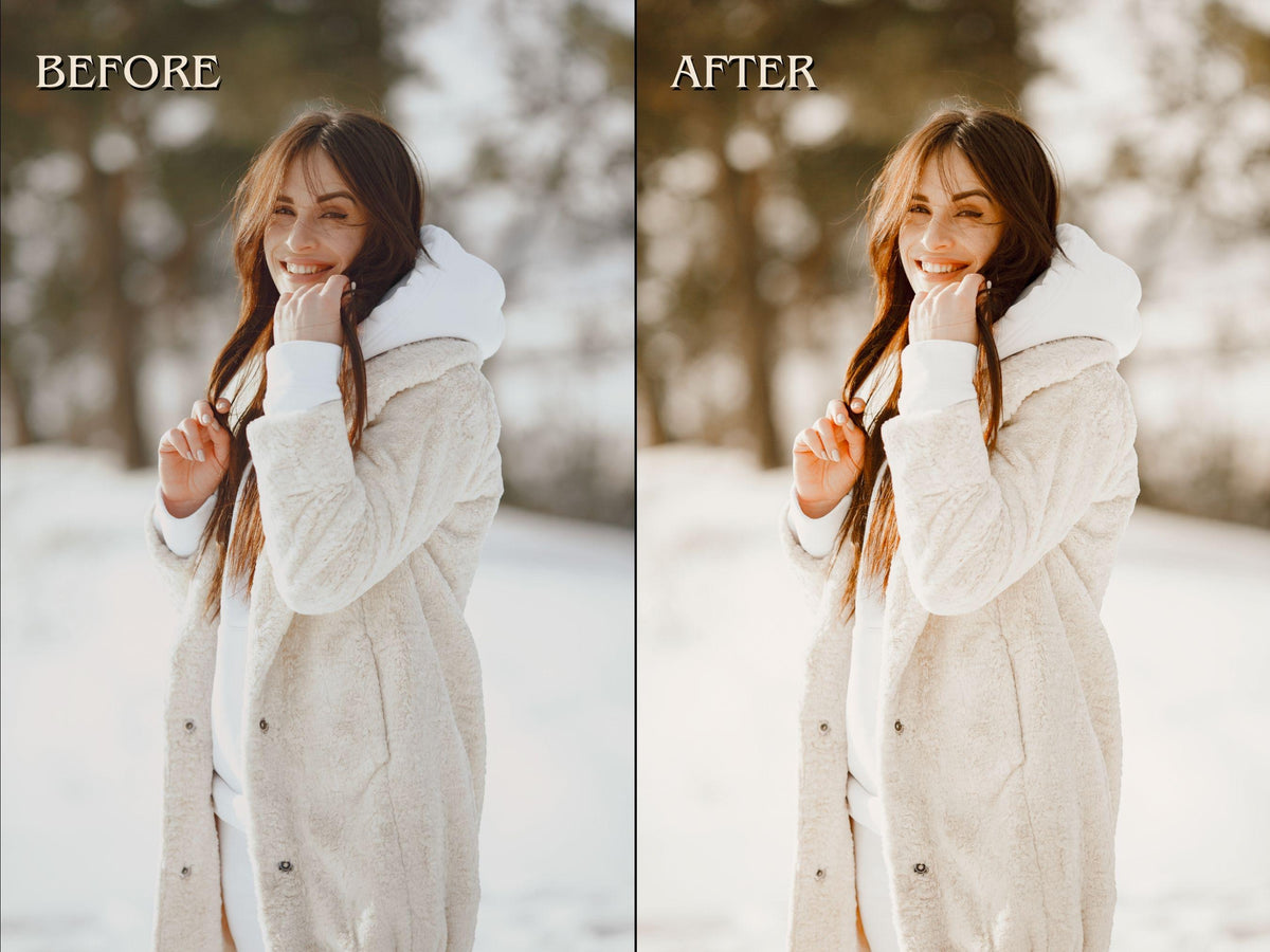 40+ CHRISTMAS Lightroom Presets (Mobile & Desktop)