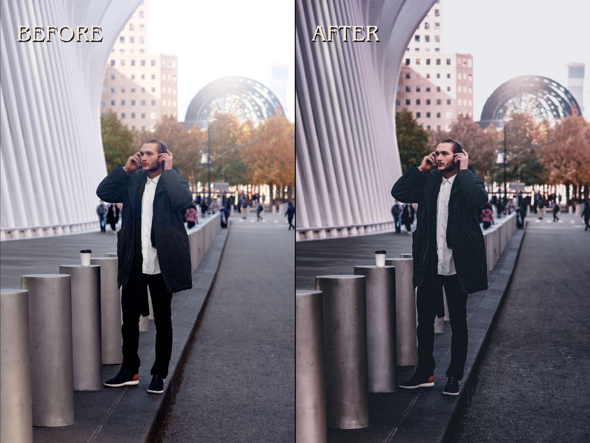 40+ URBAN Lightroom Presets (Mobile & Desktop)