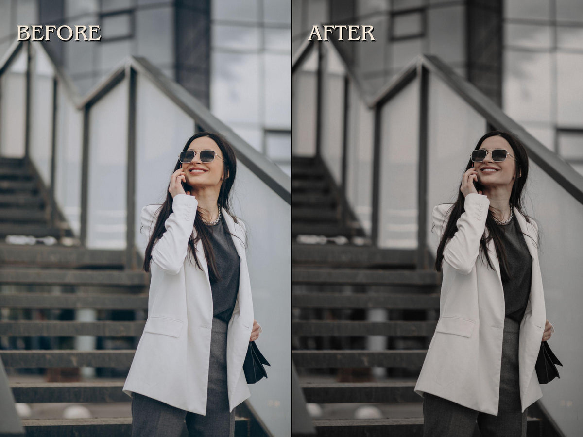 30+ GREY Lightroom Presets (Mobile & Desktop)
