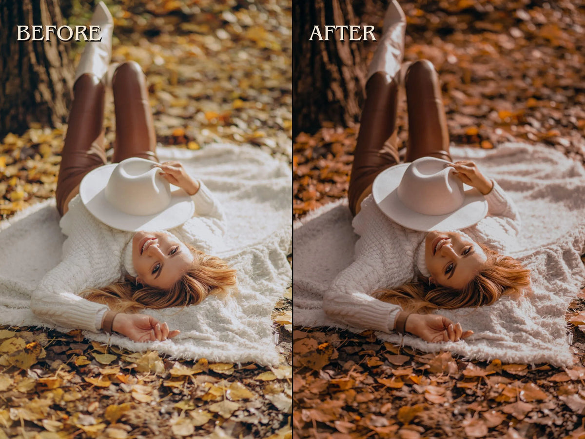 40+ AUTUMN FALL Lightroom Presets (Mobile & Desktop)