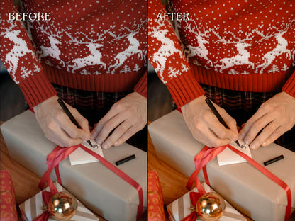 40+ CHRISTMAS Lightroom Presets (Mobile & Desktop)