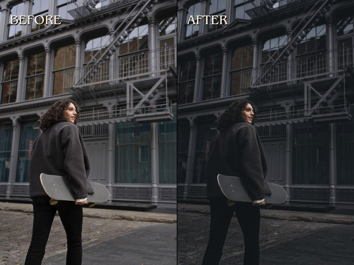 40+ URBAN Lightroom Presets (Mobile & Desktop)