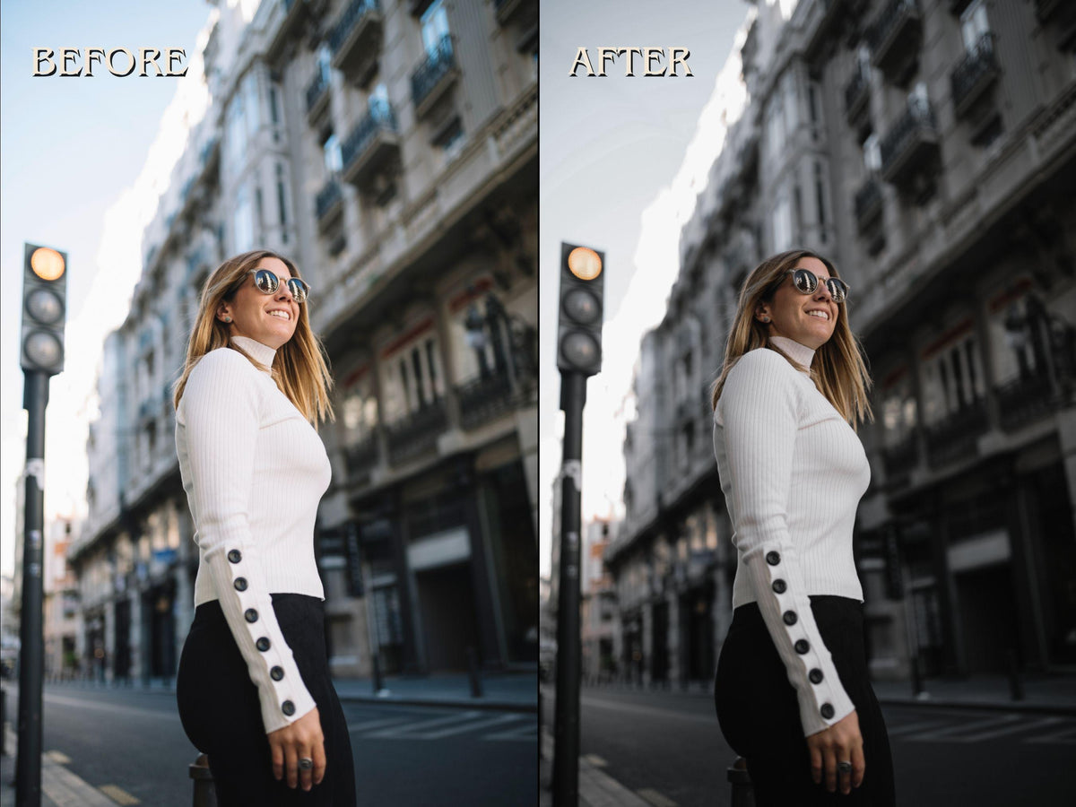 30+ GREY Lightroom Presets (Mobile & Desktop)