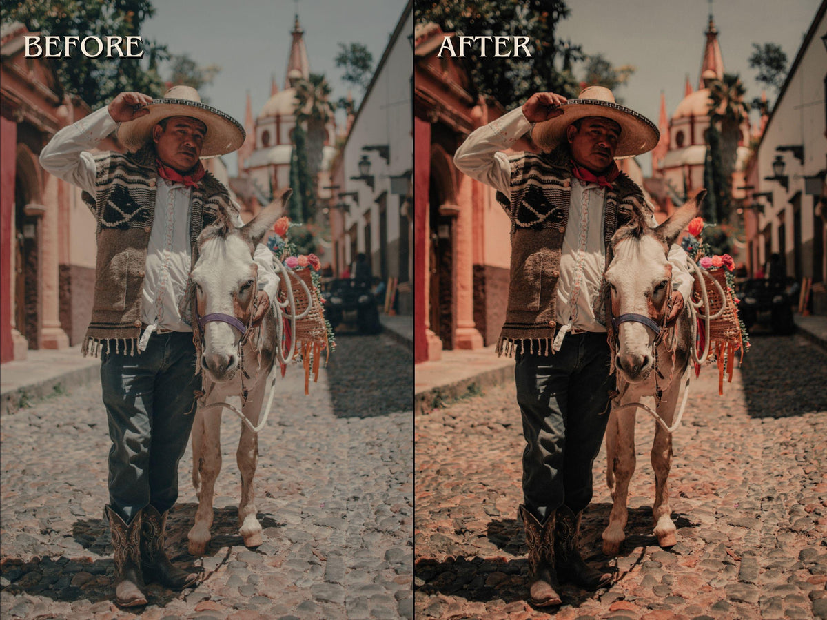 40+ MEXICO Lightroom Presets (Mobile & Desktop)