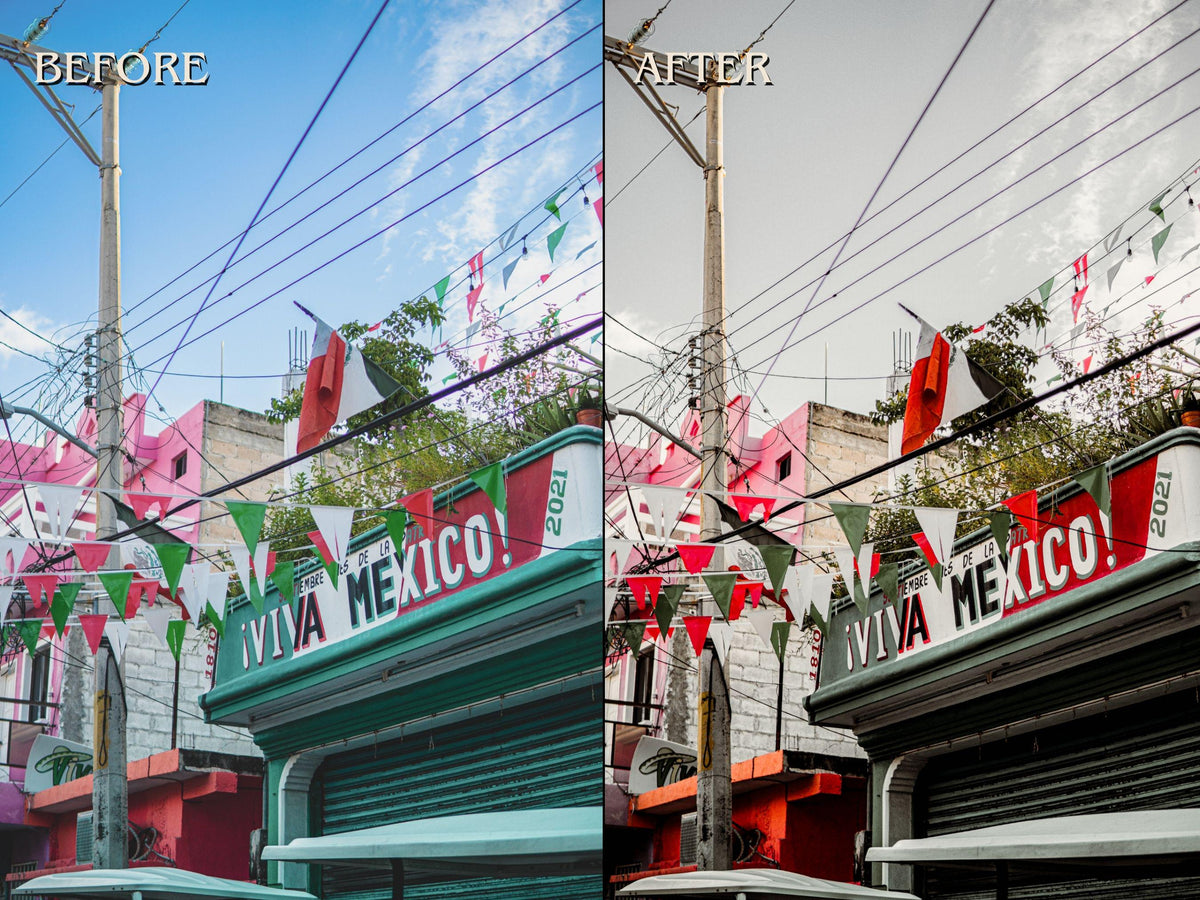 40+ MEXICO Lightroom Presets (Mobile & Desktop)