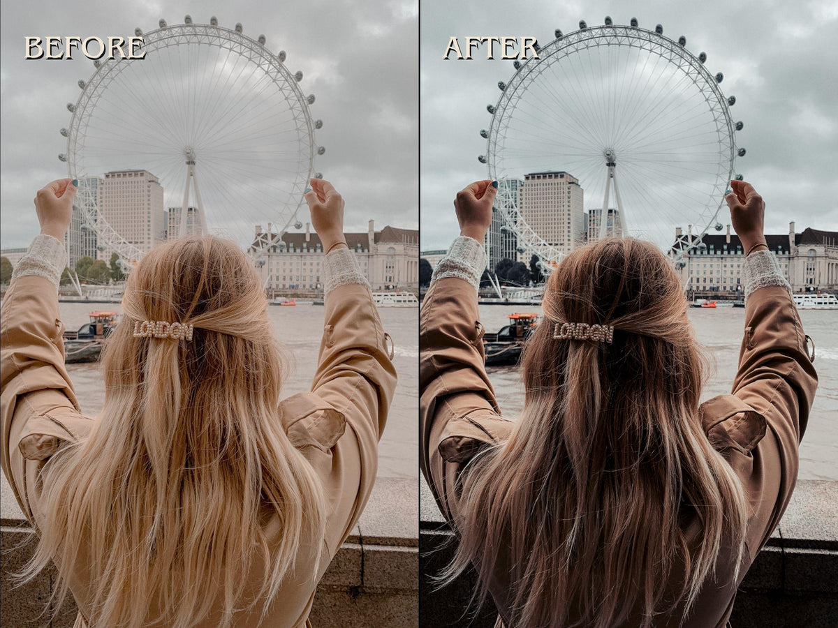 40+ LONDON Lightroom Presets (Mobile & Desktop)