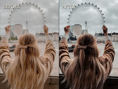 40+ LONDON Lightroom Presets (Mobile & Desktop)