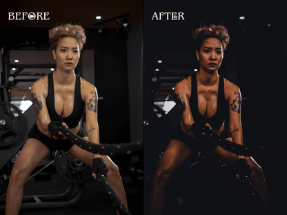 40+ FITNESS Lightroom Presets (Mobile & Desktop)