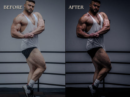 40+ FITNESS Lightroom Presets (Mobile & Desktop)