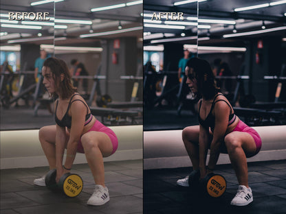 40+ FITNESS Lightroom Presets (Mobile & Desktop)