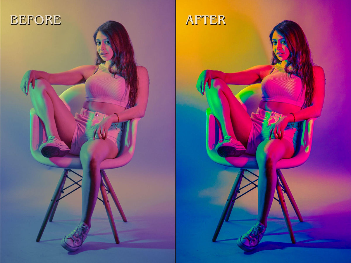 40+ COLORFUL Lightroom Presets (Mobile & Desktop)
