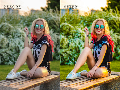 40+ COLORFUL Lightroom Presets (Mobile & Desktop)