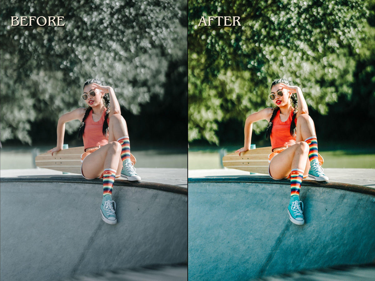 40+ COLORFUL Lightroom Presets (Mobile & Desktop)