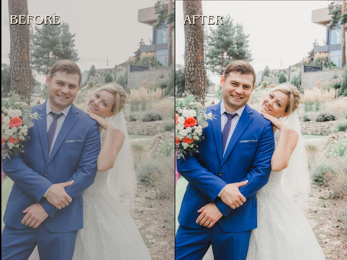 500+ WEDDING Lightroom Presets (Mobile & Desktop)
