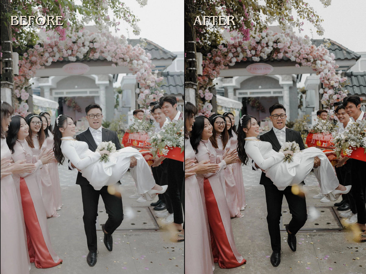 500+ WEDDING Lightroom Presets (Mobile & Desktop)