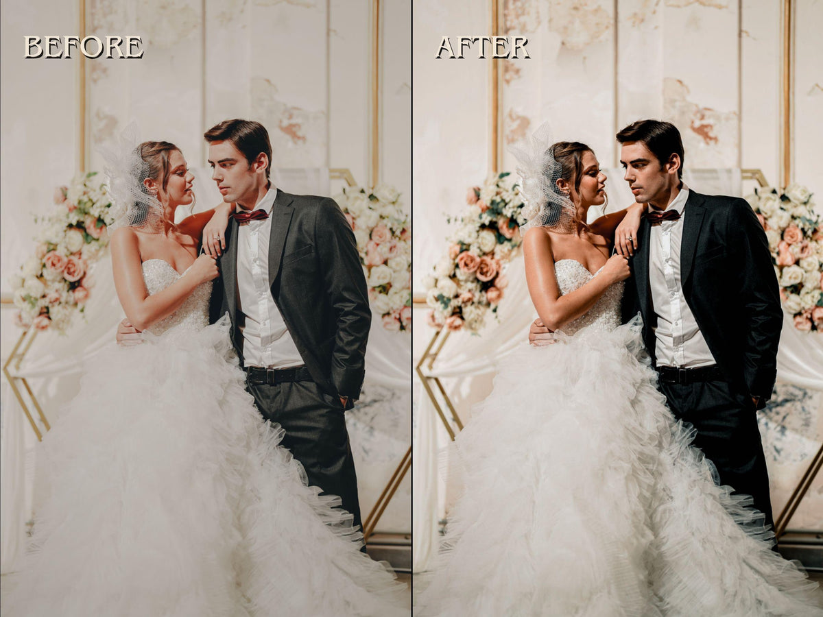 500+ WEDDING Lightroom Presets (Mobile & Desktop)
