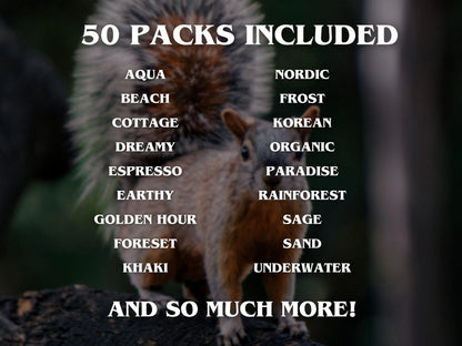 500+ NATURE Lightroom Presets (Mobile & Desktop)