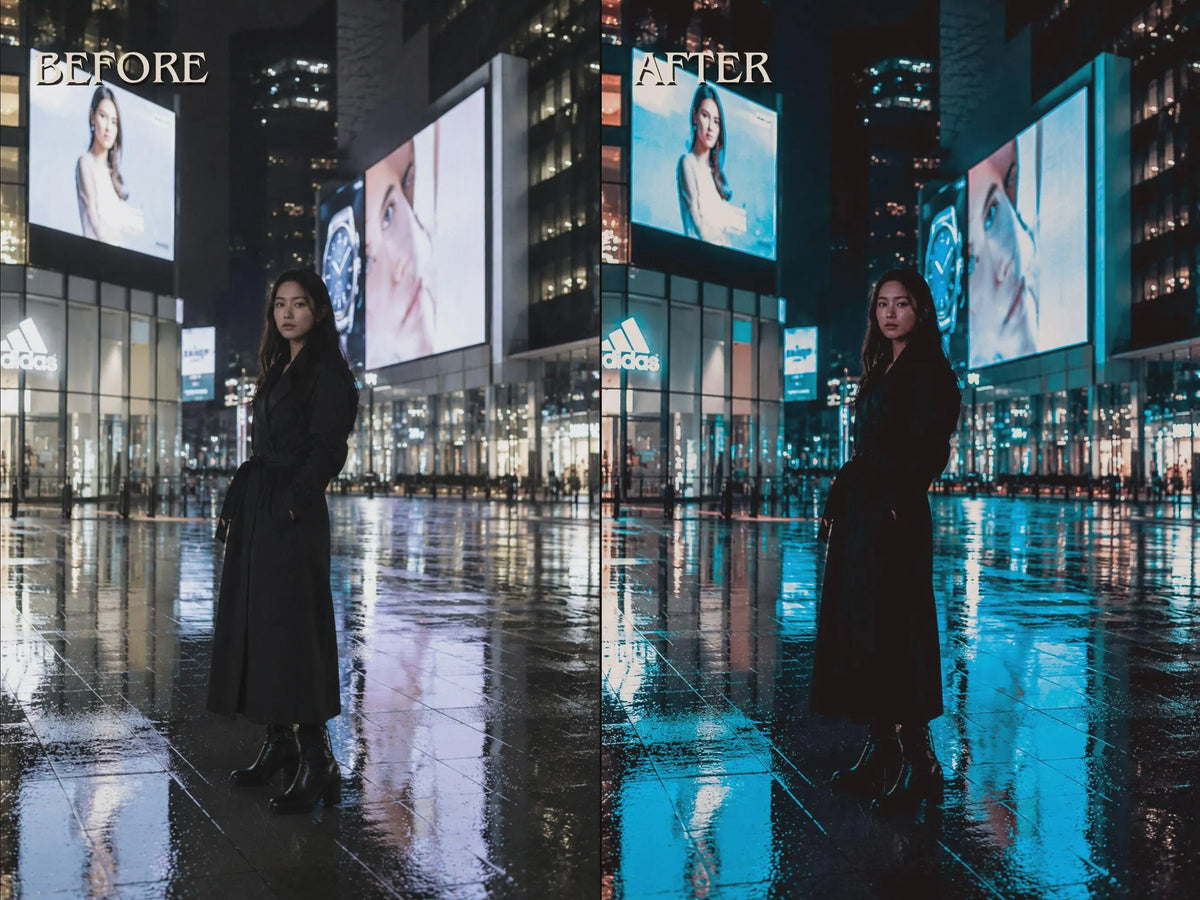 400+ NIGHT Lightroom Presets (Mobile & Desktop)