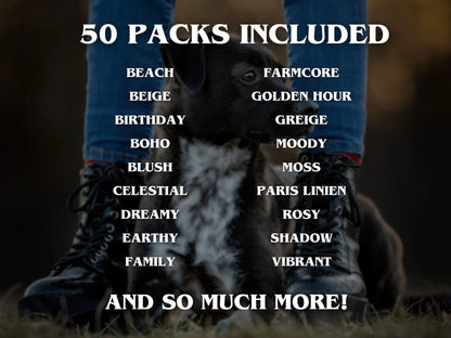 500+ PETS Lightroom Presets (Mobile & Desktop)