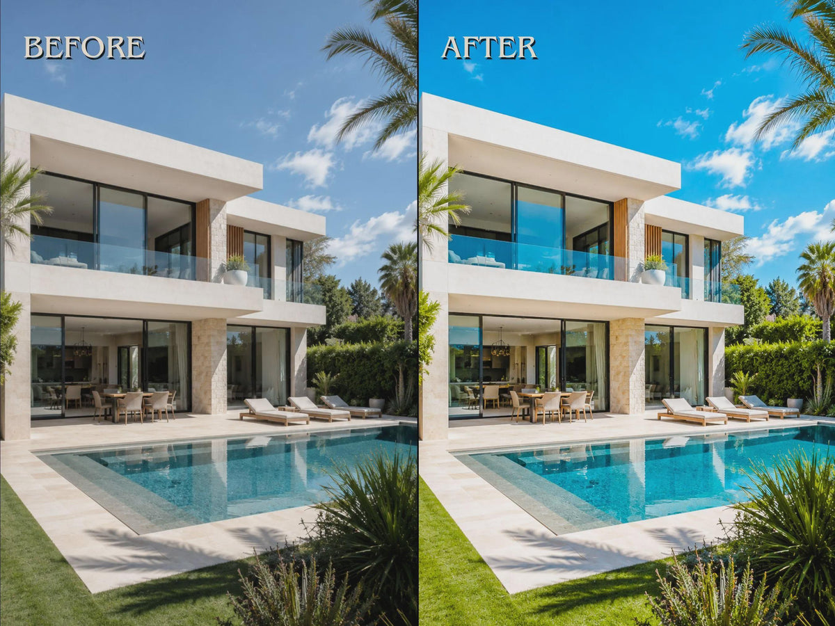 330+ REAL ESTATE Lightroom Presets (Mobile & Desktop)
