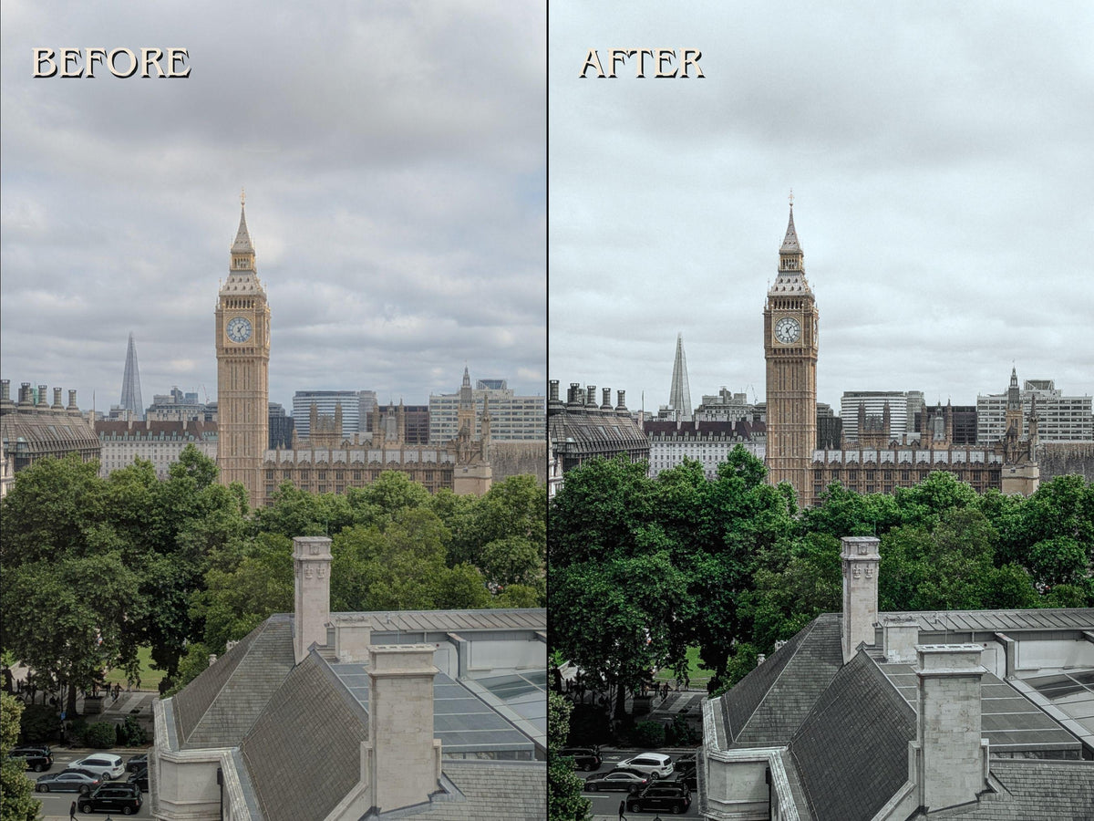 40+ LONDON Lightroom Presets (Mobile & Desktop)