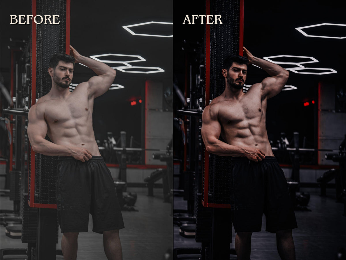 40+ FITNESS Lightroom Presets (Mobile & Desktop)