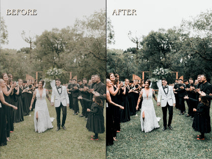 500+ WEDDING Lightroom Presets (Mobile & Desktop)