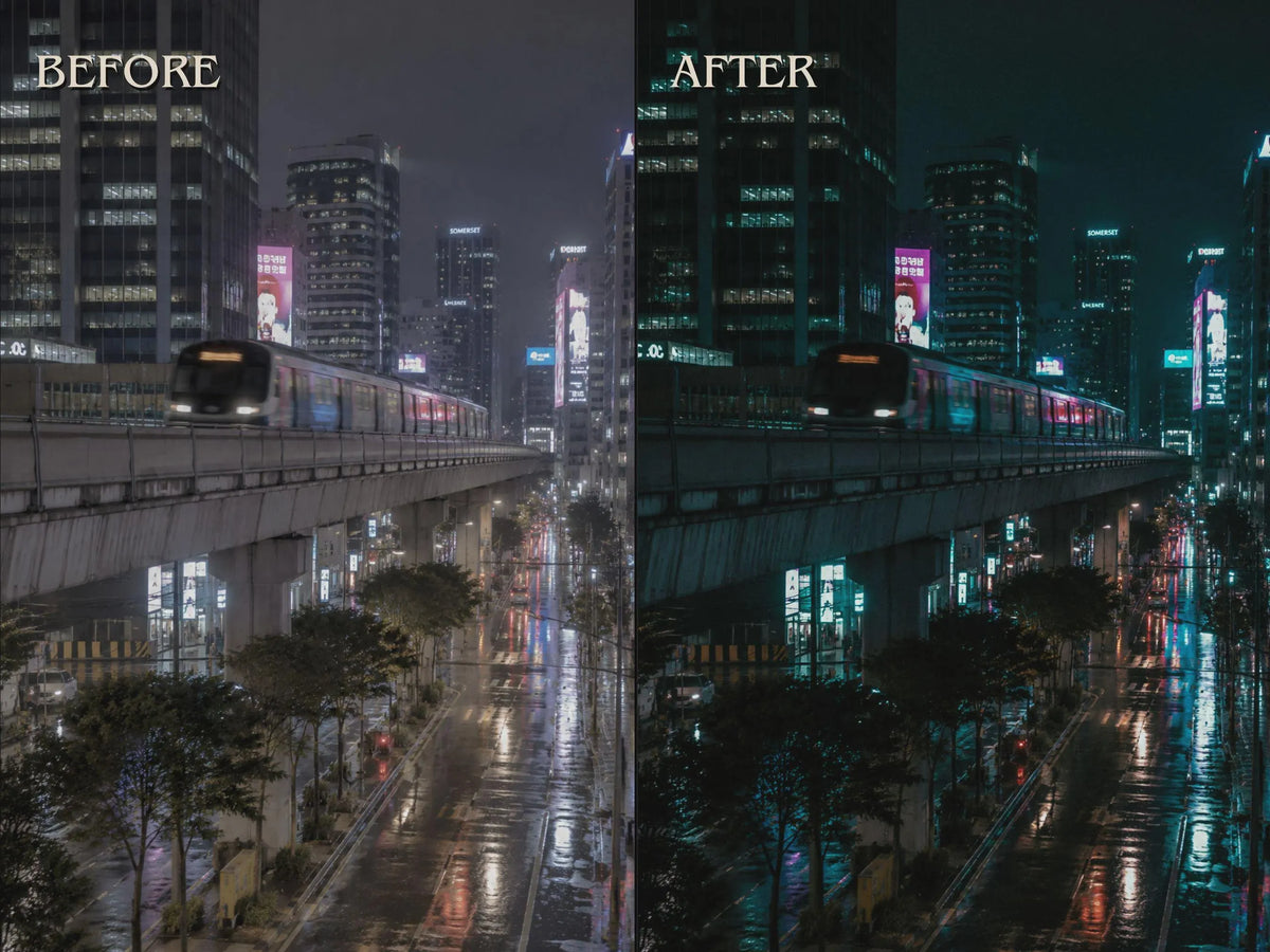 400+ NIGHT Lightroom Presets (Mobile & Desktop)