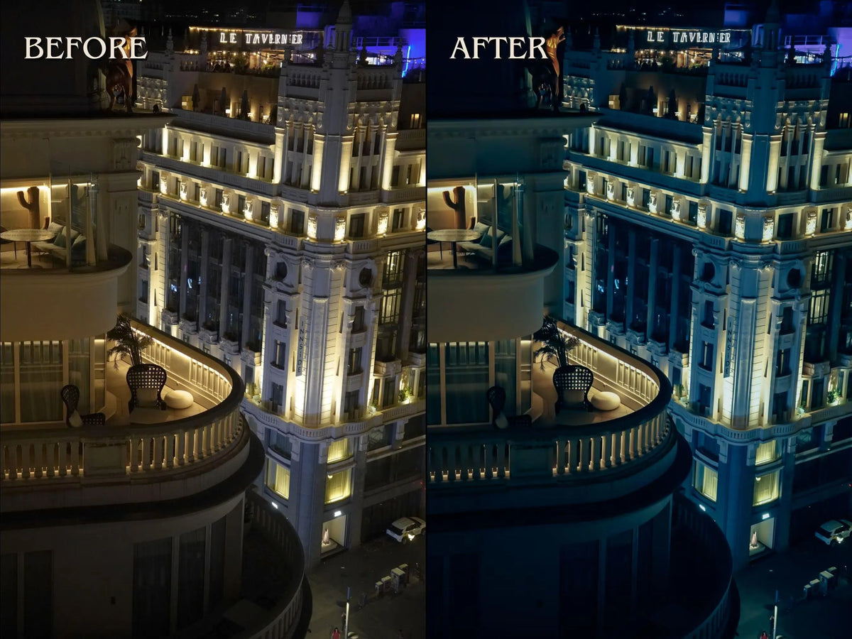 400+ NIGHT Lightroom Presets (Mobile & Desktop)
