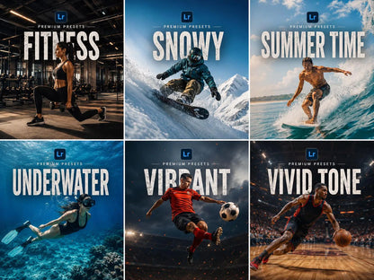 500+ SPORTS Lightroom Presets (Mobile & Desktop)