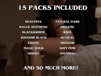 150+ SENSUAL Lightroom Presets (Mobile & Desktop)