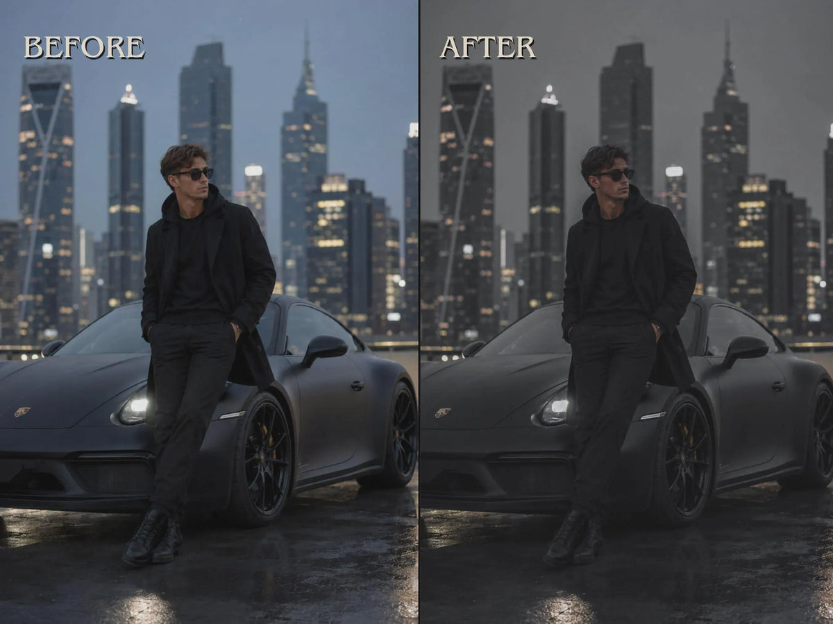 330+ MOODY Lightroom Presets (Mobile & Desktop)