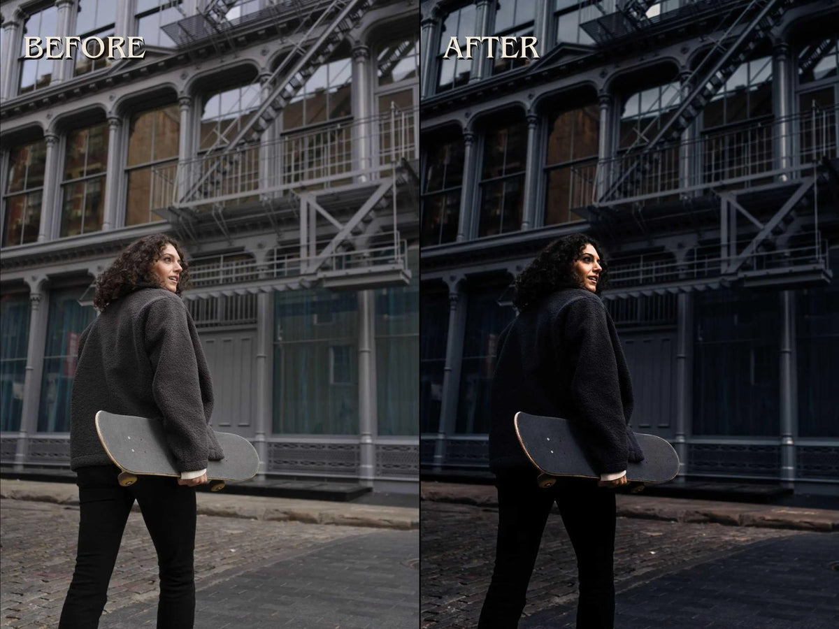 330+ MOODY Lightroom Presets (Mobile & Desktop)
