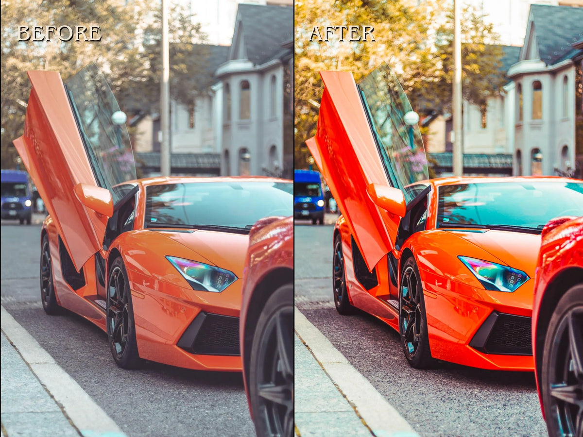 400+ CARS Lightroom Presets (Mobile & Desktop)