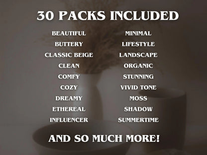 300+ NEUTRAL Lightroom Presets (Mobile & Desktop)