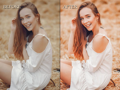 10 NATURAL Lightroom Presets (Mobile & Desktop)