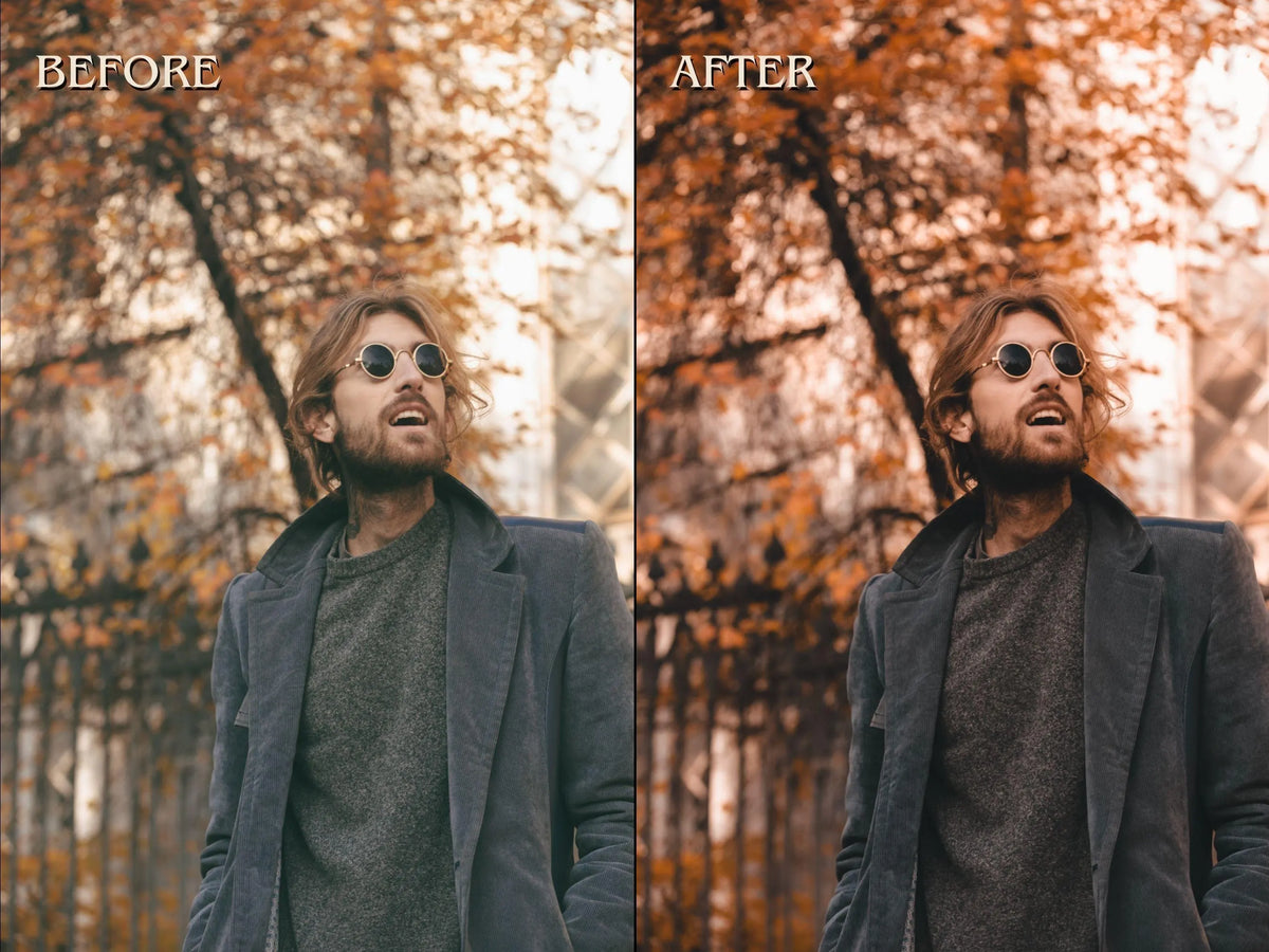 40+ AUTUMN FALL Lightroom Presets (Mobile & Desktop)