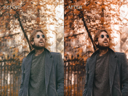 40+ AUTUMN FALL Lightroom Presets (Mobile & Desktop)