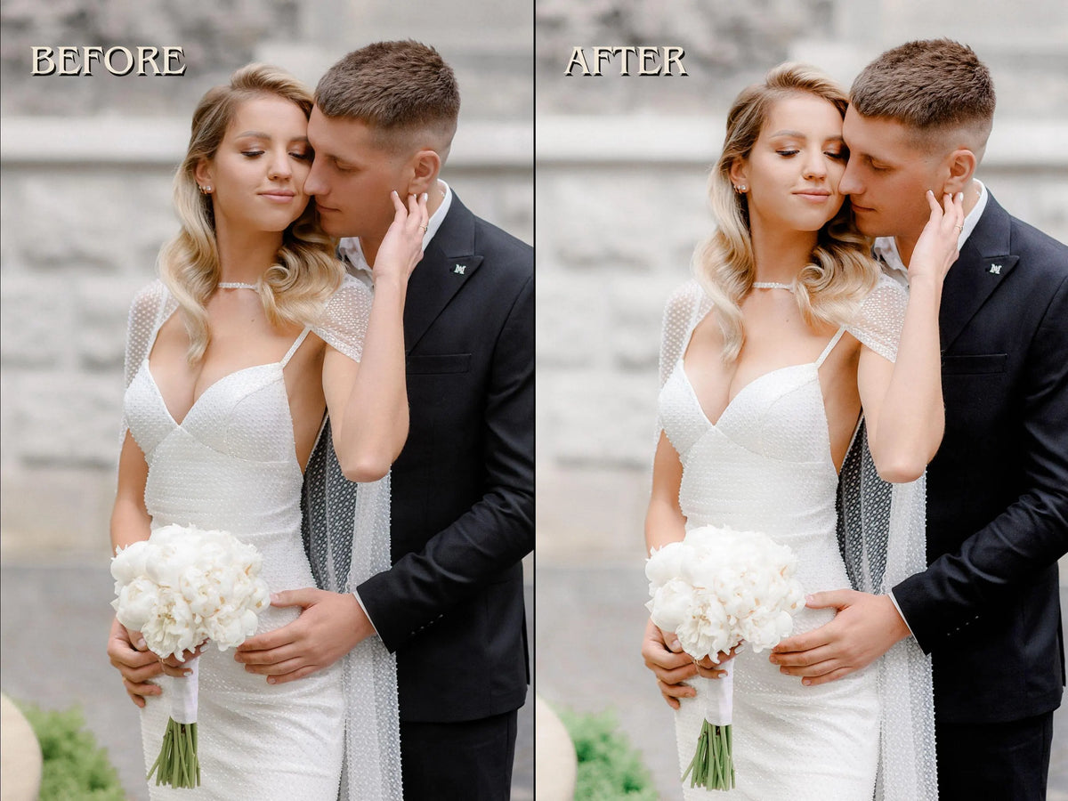 50+ WEDDING Lightroom Presets (Mobile & Desktop)