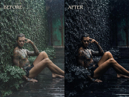 60+ DARK Lightroom Presets (Mobile & Desktop)